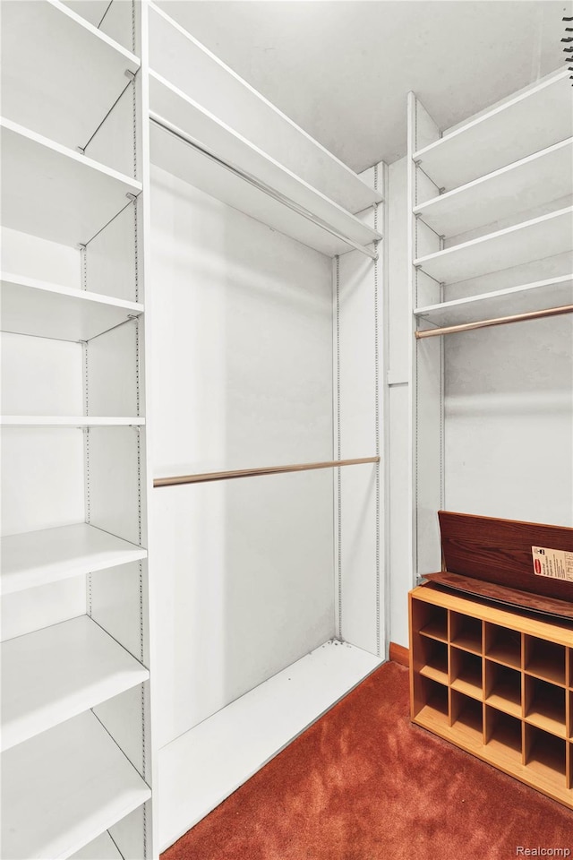 1870 Cass Lake Front Rd, Keego Harbor, MI 48320 - walk in closet with carpet floors