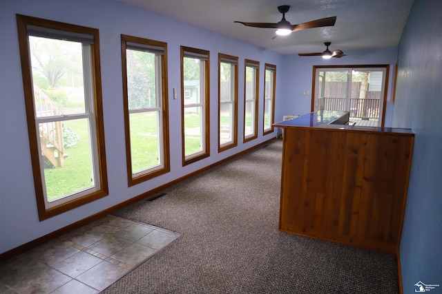 6336 Moreland Dr, Erie, MI 48133 - view of unfurnished sunroom