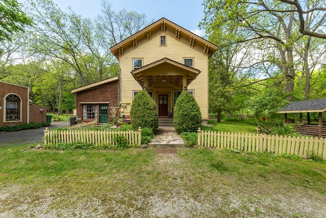 8425 Parshallville Rd, Fenton, MI 48430 - view of italianate house