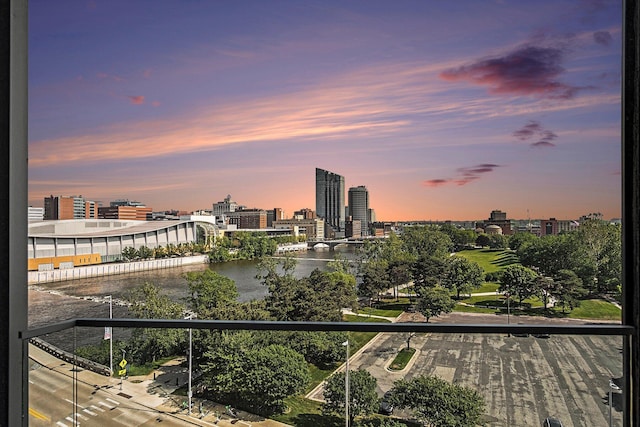 335 Bridge St NW Unit 500, Grand Rapids, MI 49504 - city view with a nearby body of water
