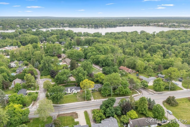 3020 Cascade Rd SE, Grand Rapids, MI 49506 - bird's eye view of a large body of water and a heavily wooded area