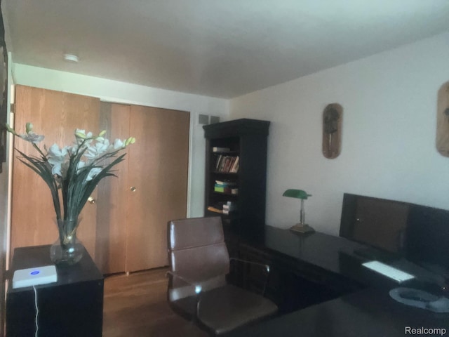 23538 Baker, Taylor, MI 48180 - office area with wood finished floors