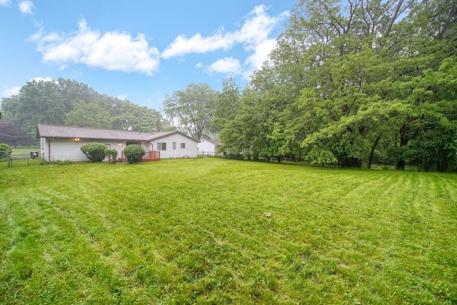 4109 Spring Arbor Rd, Jackson, MI 49201 - view of yard