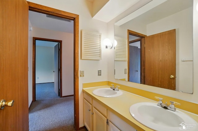 7658 Salter Ct, Temperance, MI 48182 - bathroom with double vanity