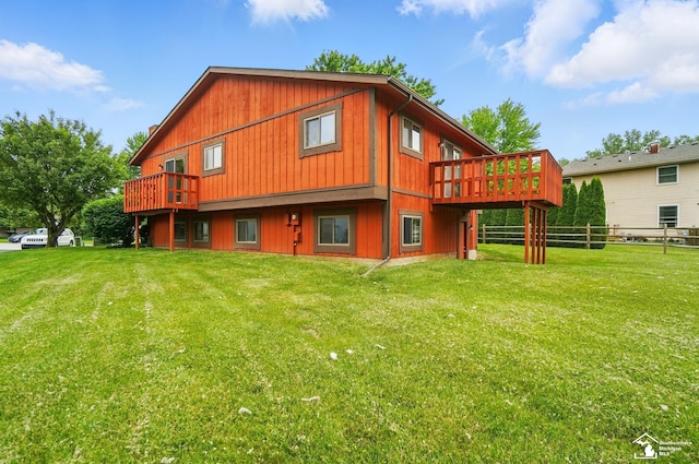 7658 Salter Ct, Temperance, MI 48182 - rear view of property featuring a deck