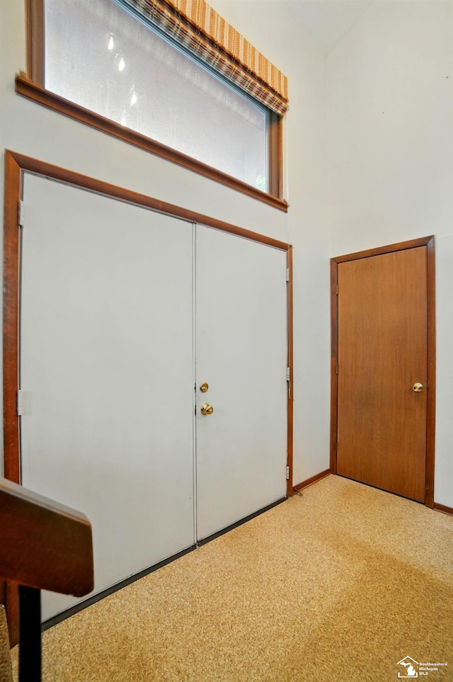 7658 Salter Ct, Temperance, MI 48182 - unfurnished bedroom with light colored carpet