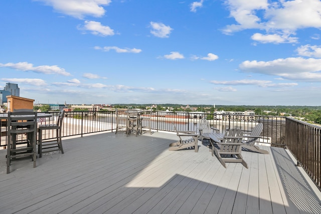 940 Monroe Ave NW Unit 335, Grand Rapids, MI 49503 - wooden deck with a water view
