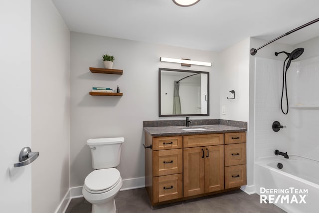 940 Monroe Ave NW Unit 335, Grand Rapids, MI 49503 - full bathroom featuring vanity, bathtub / shower combination, and tile patterned flooring