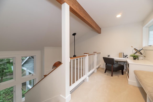 8562 W R Ave, Kalamazoo, MI 49009 - office featuring light carpet and recessed lighting