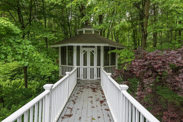 8562 W R Ave, Kalamazoo, MI 49009 - view of outbuilding featuring a sunroom