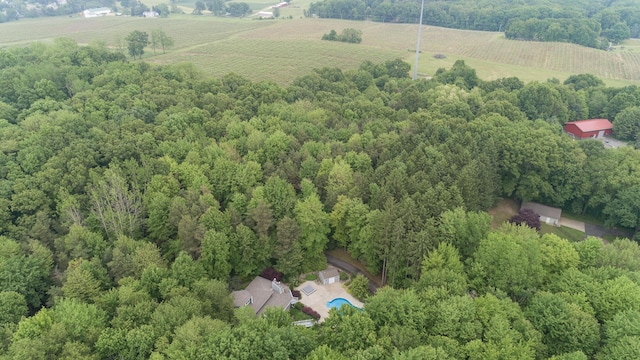 8562 W R Ave, Kalamazoo, MI 49009 - view of rural area with a heavily wooded area