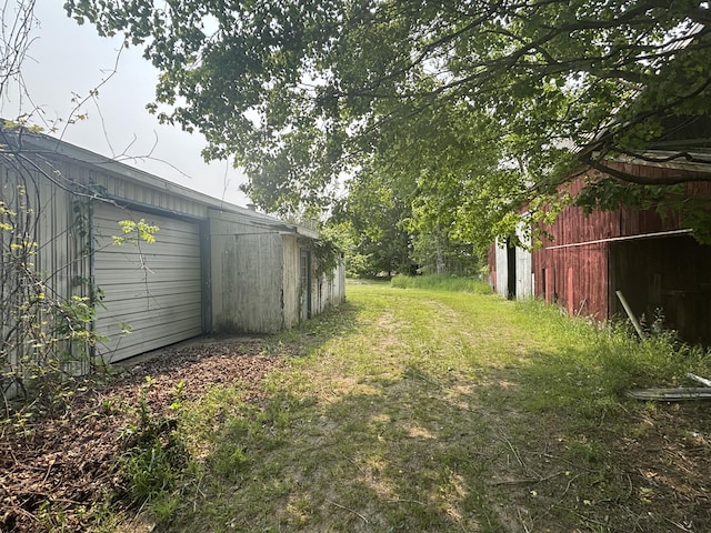 15522 Kimball Rd, Trufant, MI 49347 - view of yard with an outdoor structure