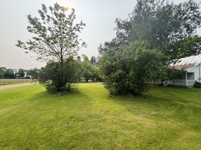 15522 Kimball Rd, Trufant, MI 49347 - view of grassy yard