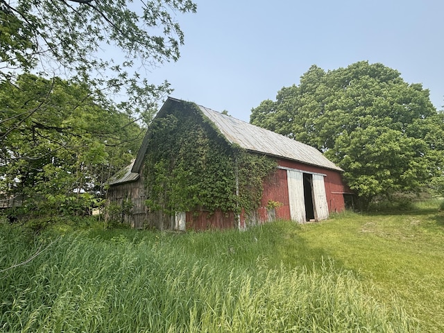 15522 Kimball Rd, Trufant, MI 49347 - view of barn