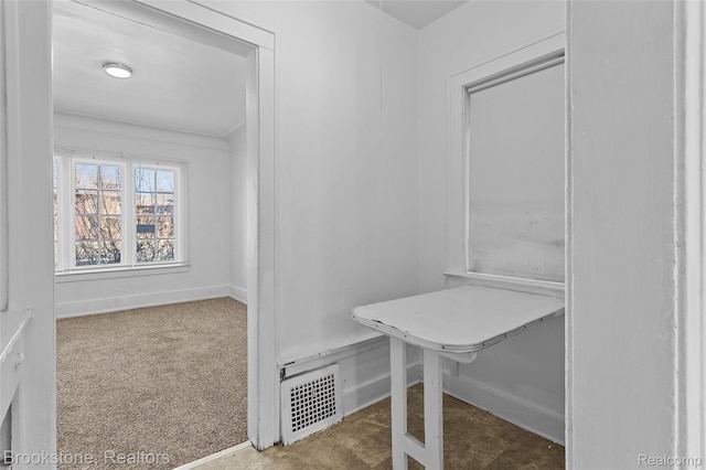 4387 Pingree St, Detroit, MI 48204 - unfurnished office featuring baseboards and carpet flooring
