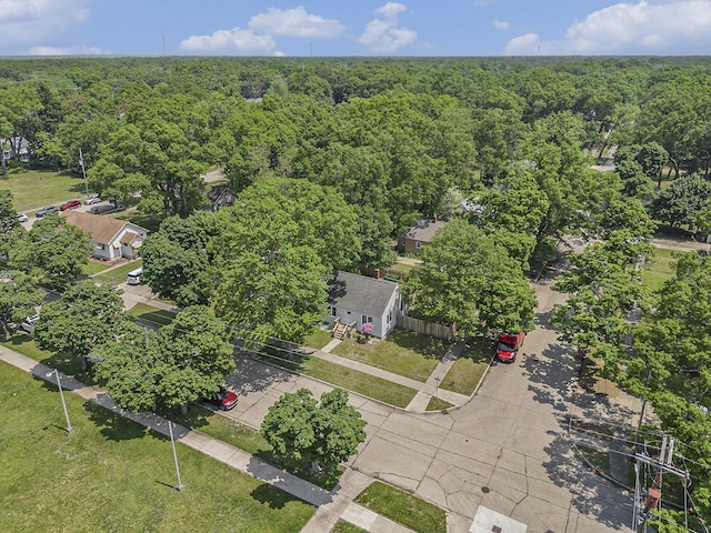 488 Roberts St, Muskegon, MI 49442 - aerial view of a forest