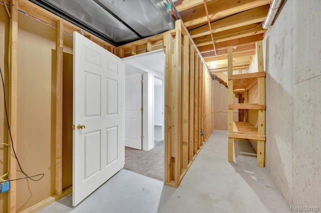 38 Melvin J Ct, Oxford, MI 48371 - view of unfinished basement