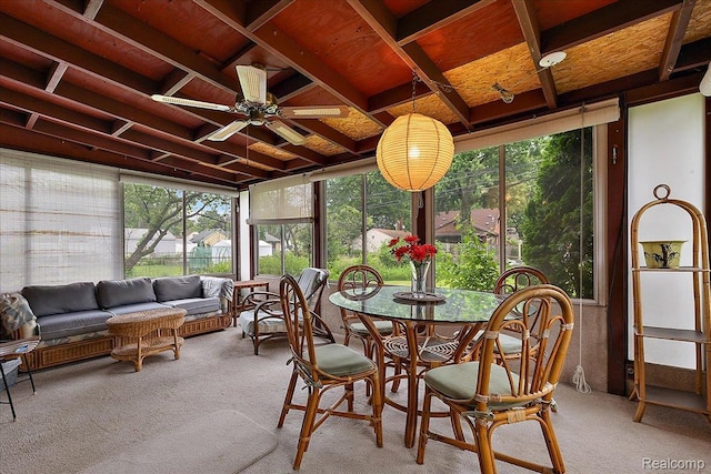 2652 Buckingham Ave, Berkley, MI 48072 - sunroom with carpet