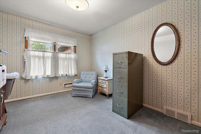 2652 Buckingham Ave, Berkley, MI 48072 - sitting room with carpet floors