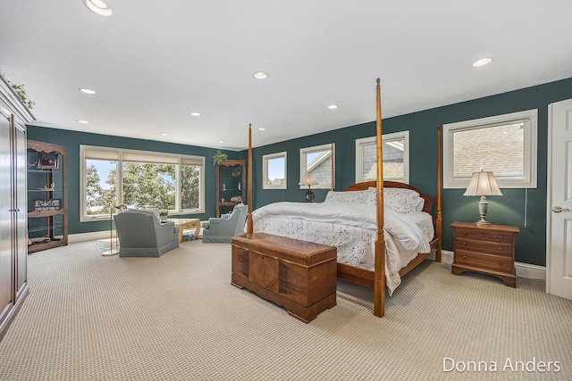 12571 Westwood Ln, Wayland, MI 49348 - carpeted bedroom with recessed lighting