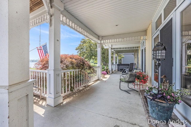 12571 Westwood Ln, Wayland, MI 49348 - view of porch