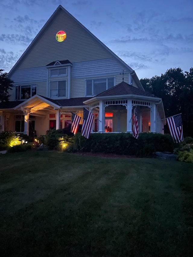 12571 Westwood Ln, Wayland, MI 49348 - victorian house featuring a front lawn