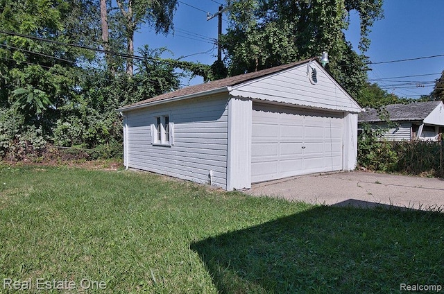 8035 Pinehurst St, Detroit, MI 48204 - view of detached garage