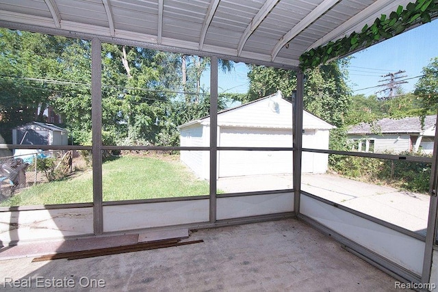 8035 Pinehurst St, Detroit, MI 48204 - view of unfurnished sunroom