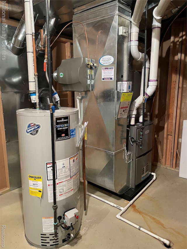 2750 Castlemartin Ct, Oakland, MI 48306 - utilities featuring water heater and heating unit