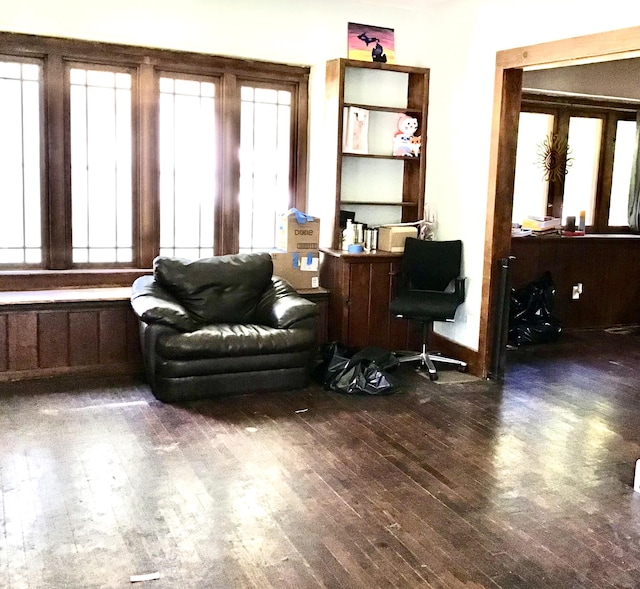 1116 Covell Ave NW, Grand Rapids, MI 49504 - living area with wood-type flooring
