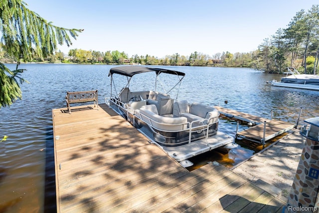 900 Indianwood Rd, Lake Orion, MI 48362 - dock area featuring a water view
