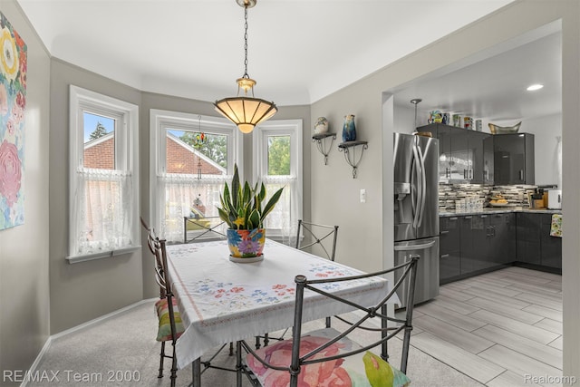 18155 Audette St, Dearborn, MI 48124 - dining area featuring baseboards