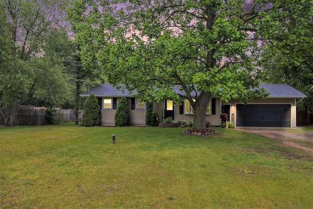 46915 Anthony St, Paw Paw, MI 49079 - view of front of house featuring driveway and an attached garage