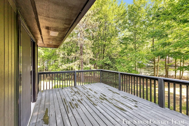 6372 Lake Harbor Rd, Norton Shores, MI 49441 - view of wooden terrace