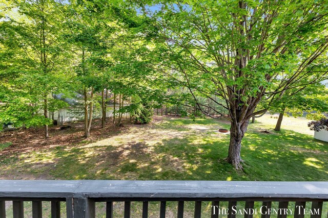 6372 Lake Harbor Rd, Norton Shores, MI 49441 - view of green lawn