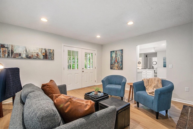 15878 New Holland St, Holland, MI 49424 - living area featuring light wood-style floors and recessed lighting
