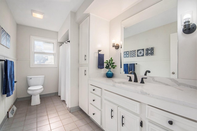 15878 New Holland St, Holland, MI 49424 - full bathroom with vanity and tile patterned flooring