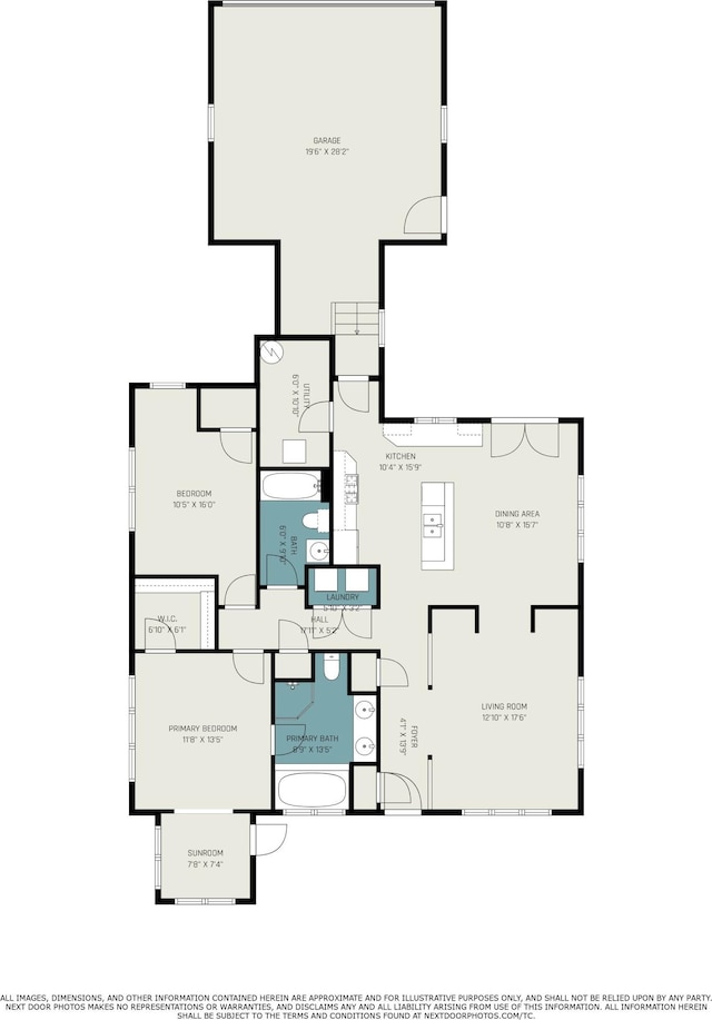 23 Kenneth St, Pentwater, MI 49449 - room layout