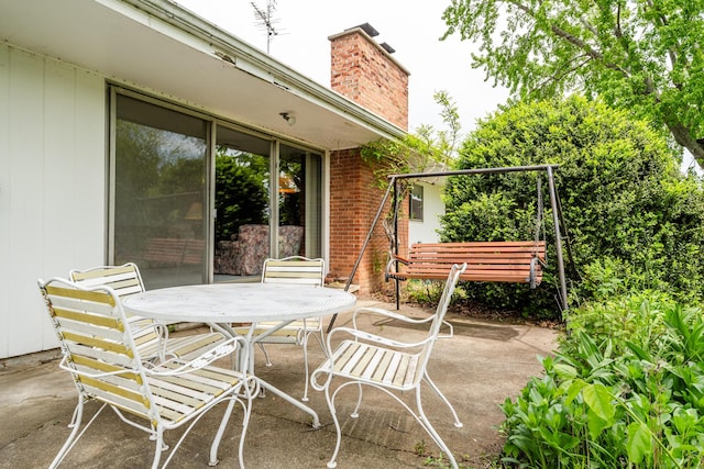 312 S Veronica Ct, Saint Joseph, MI 49085 - view of patio / terrace featuring outdoor dining area