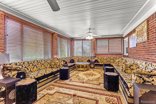 5835 Oakman Blvd, Dearborn, MI 48126 - view of sunroom / solarium