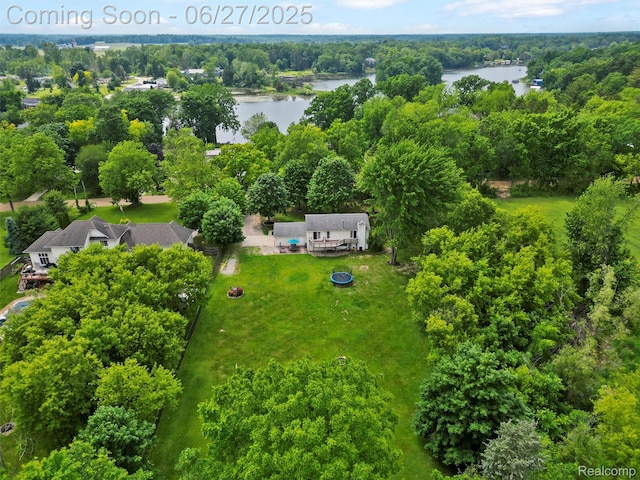 11474 Clairmont Dr, Fenton, MI 48430 - drone / aerial view of a nearby body of water