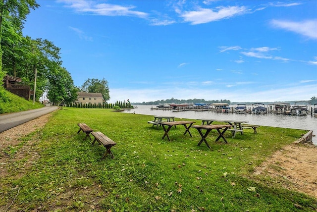 4940 Pottawatamie Path, Watervliet, MI 49098 - view of home's community with a water view and a yard