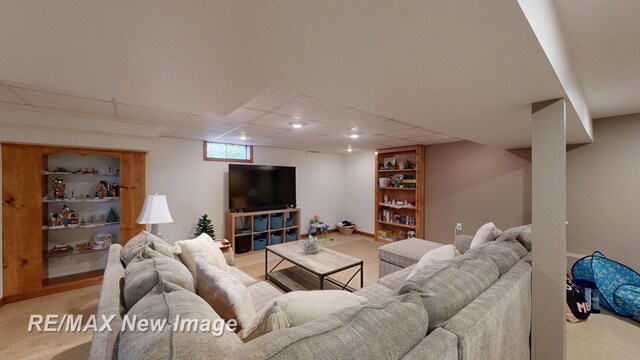 3257 N Christy Way, Saginaw, MI 48603 - view of carpeted living room