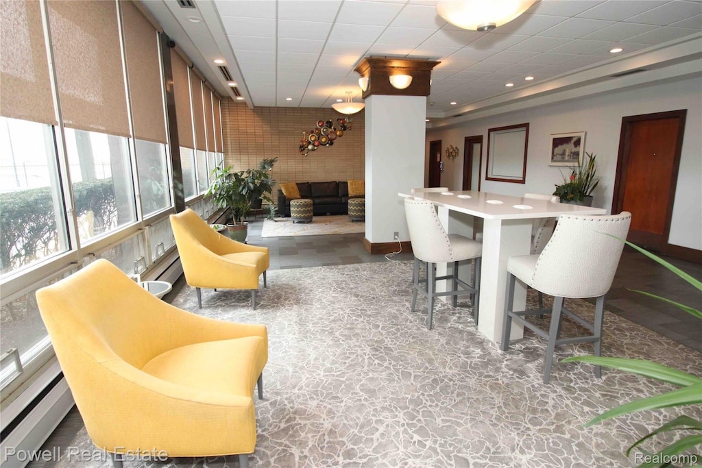 8900 Jefferson Ave Unit 220, Detroit, MI 48214 - lobby featuring recessed lighting