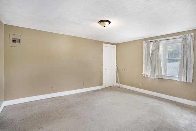 1767 W Michigan Ave, Battle Creek, MI 49037 - empty room with light carpet, baseboards, and a textured ceiling