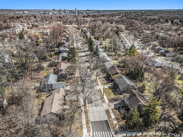 2149 Fair St, Ann Arbor, MI 48103 - aerial view of property and surrounding area