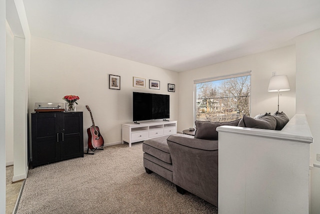 2149 Fair St, Ann Arbor, MI 48103 - living room with light colored carpet and baseboards