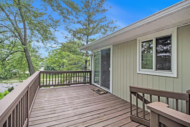 2149 Fair St, Ann Arbor, MI 48103 - view of wooden terrace