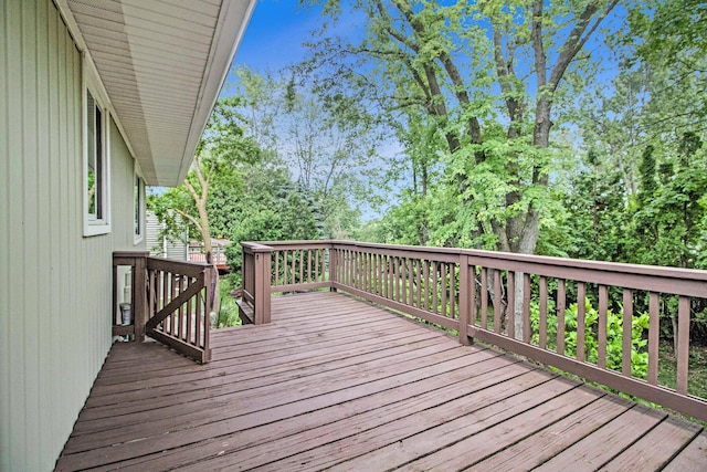 2149 Fair St, Ann Arbor, MI 48103 - view of deck