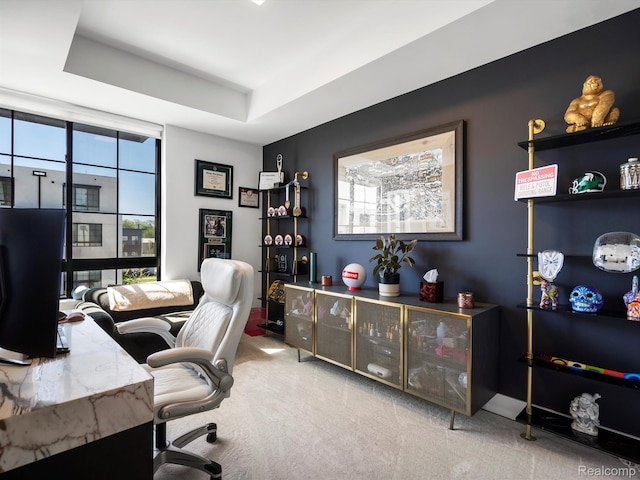 533 E Harrison Ave Unit 12, Royal Oak, MI 48067 - carpeted home office featuring healthy amount of natural light